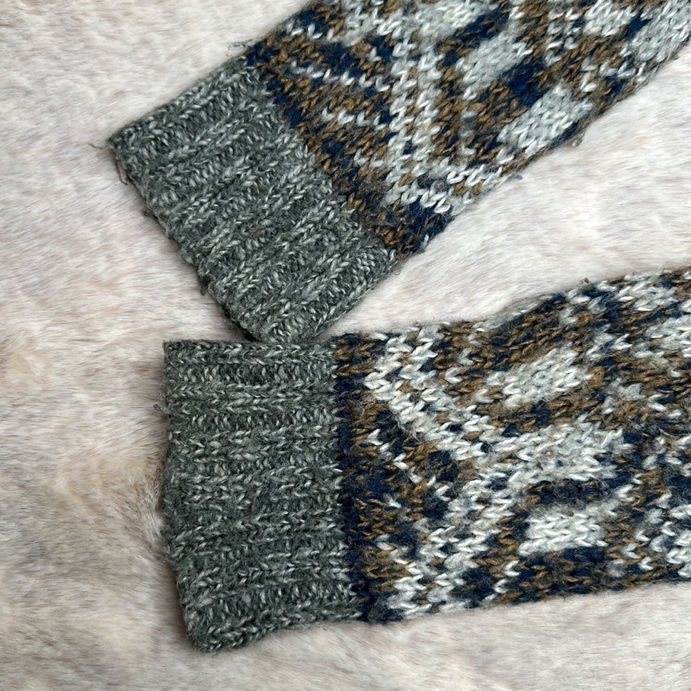 Anthropologie Sweater | Staring at Stars Anthro Aztec Drape Front Cardig… - Picture 6 of 10